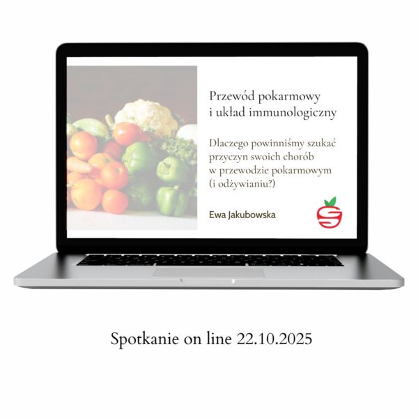 Spotkanie on line "Przewód pokarmowy i układ immunologiczny" 22.10.2025